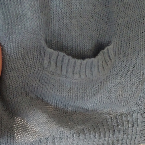 Banana Republic Factory Linen Cardigan – Soft Blue | Effortless Layer - Picture 3 of 5